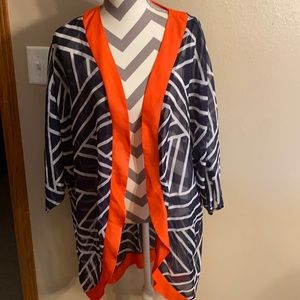 Women’s Cato Woman sheer shawl size 26/28W